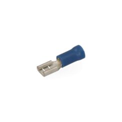 Terminal femea isolado 4,8 mm, blister 10 unidades