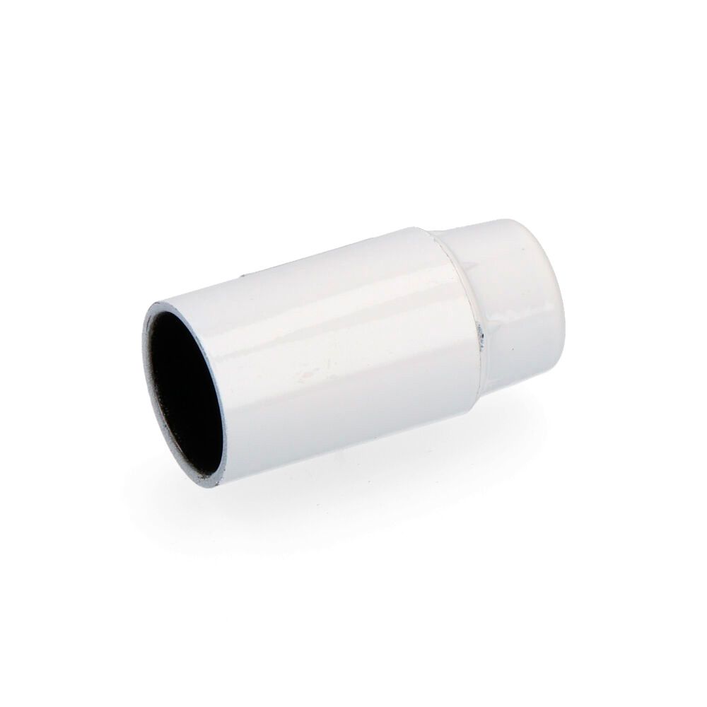 Casquilho baquelite reforçado E14 branco (retractilado) EDM