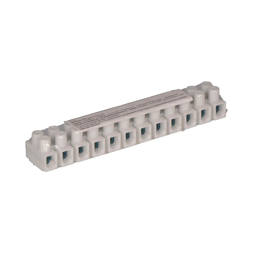 Régua de junção de 2,5mm a 4mm branca homologada (retractilada) - Image 2