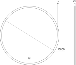 Espelho BYM/BYD-9050
