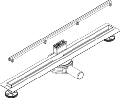 Calha de Duche T01