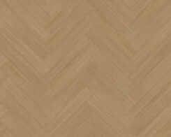 Sand Beach Oak em espinha de peixe instalado