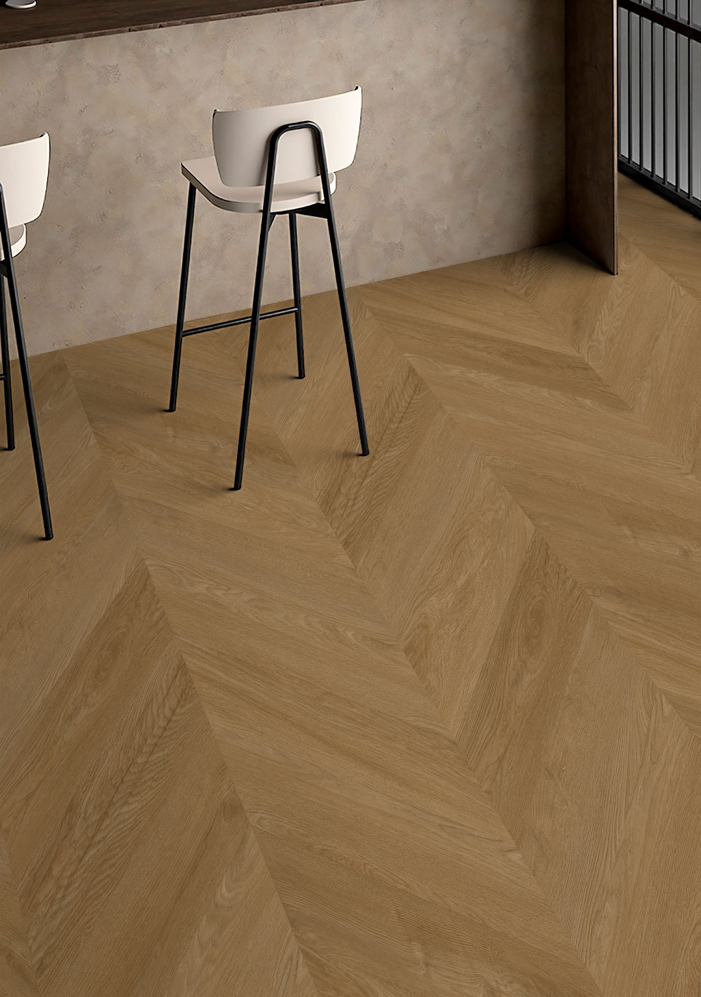 Pavimento vinílico Mocha Power Oak instalado (4)