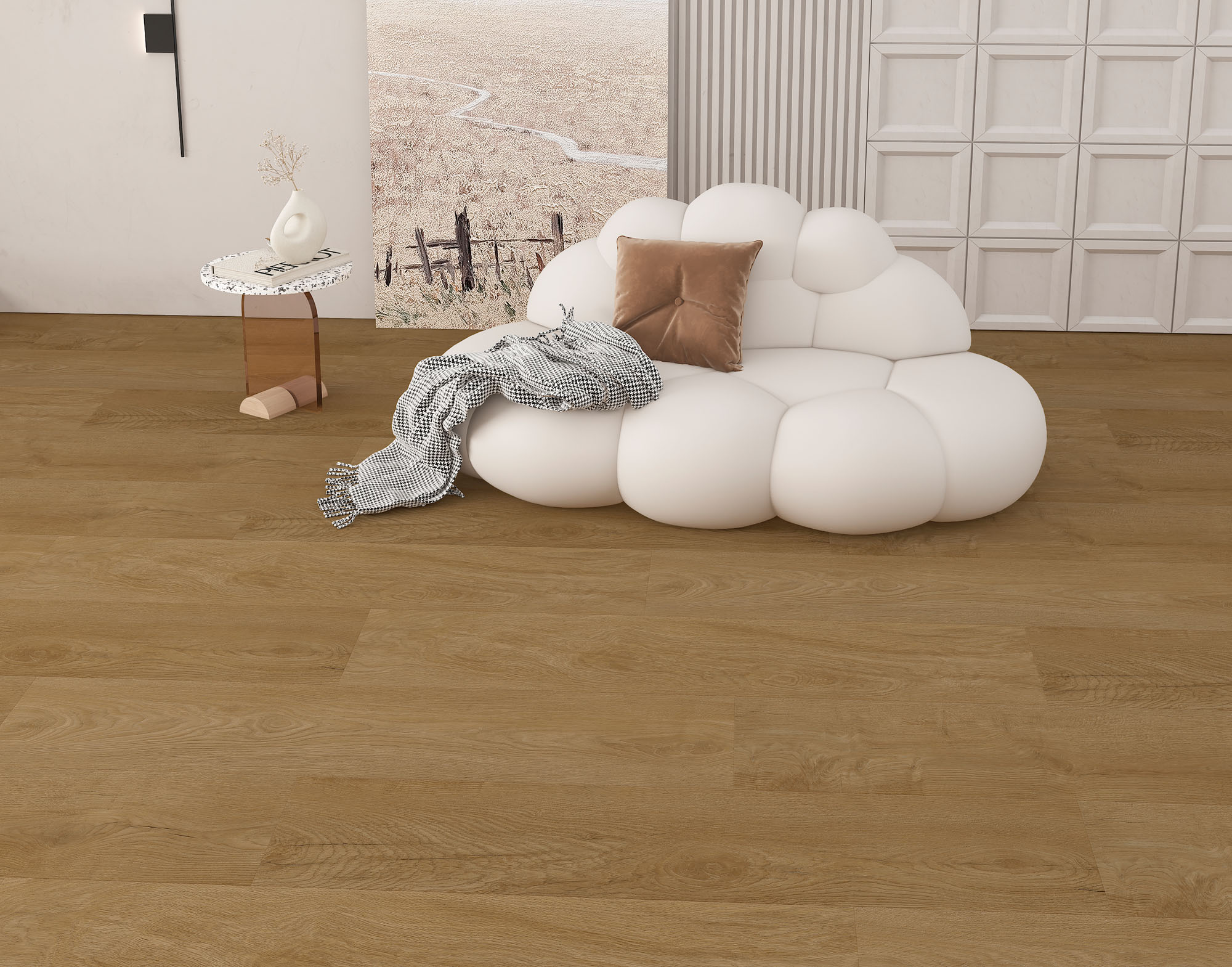 Pavimento vinílico Mocha Power Oak instalado (7)