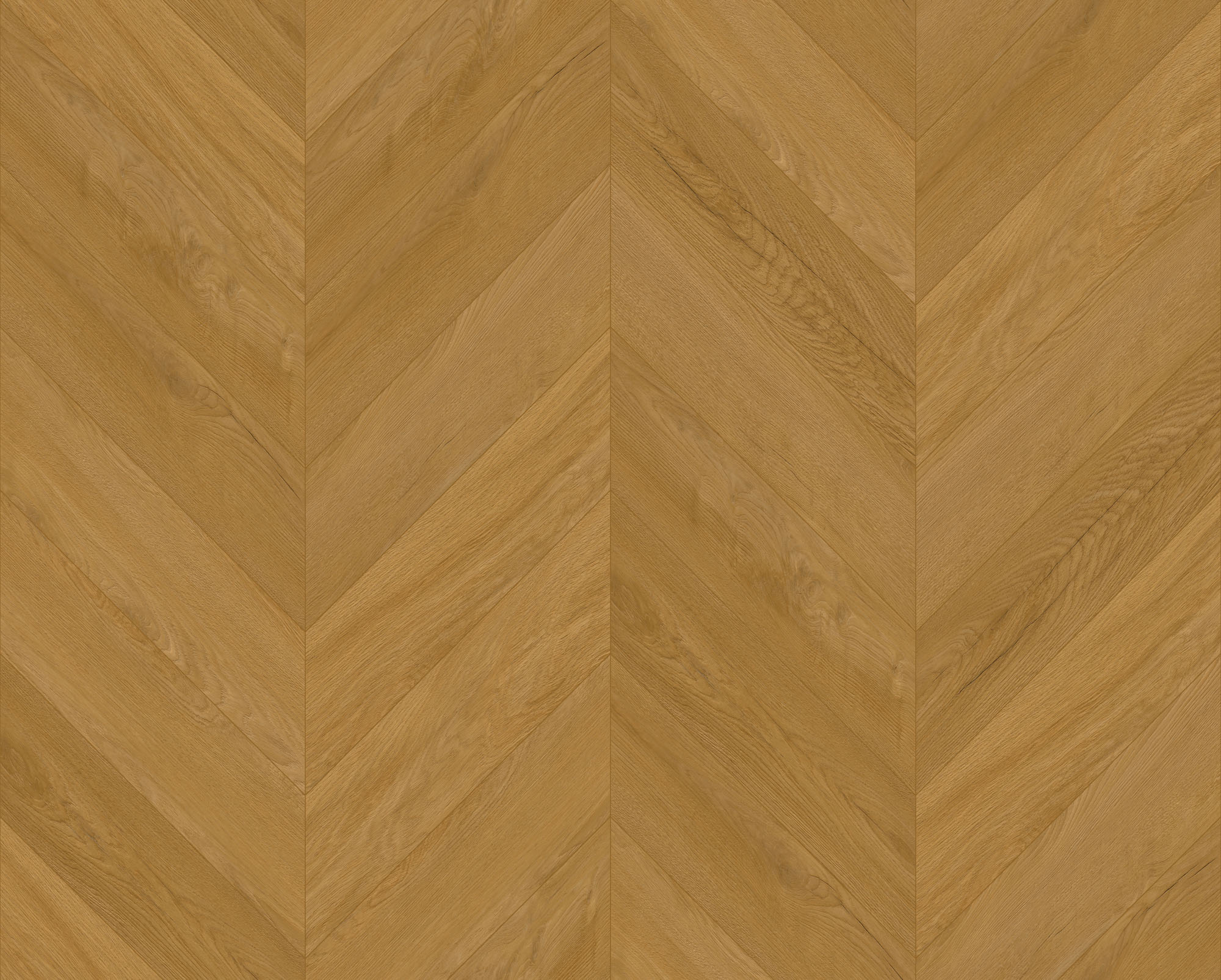 Honey Power Oak em espinha francesa (chevron)