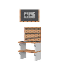 Churrasqueira com forno Batalha MT92GPTPG