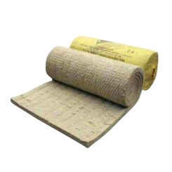 Lã de Rocha R70 (70 kg/m3) Manta Não Revestida com Rede Isolamento Térmico Acústico Fogo