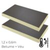 PUR EFYOS PU B Betume Face Sup. Véu Fibra Vidro Face Inf. 40mm Soldar Telas Betuminosas