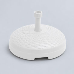 Base para chapéu-de-sol 20 l branco Ø45 x 15 cm