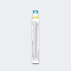 Braços para toldo, modelo stor tld10, em alumínio com acabamento branco, 45 x 130 x 500 mm, blister