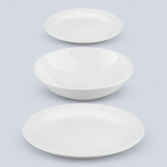 Louça 18 peças COR branco