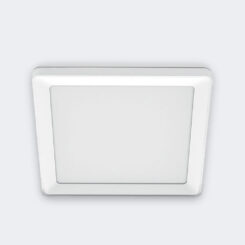 Plafon quadrado branco Valen, 13 w, 1550 im, 2200-6500 k, 295 x 37 x 295 mm
