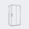 Resguardo de chuveiro angular 2PF + 2 PC, 1200x800x1950x6mm - SGL 3002HK
