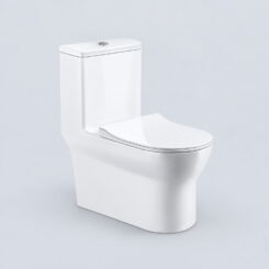 Sanita monobloco Brescia branca completa com tampo Soft Close