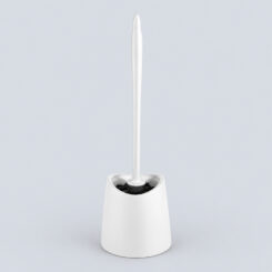 Suporte para escova de sanita, branco, ø12 x 38 cm