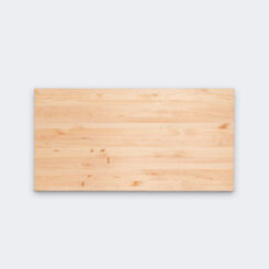 Painel de madeira maciça de pinho, 120 x 60 x 1,8 cm