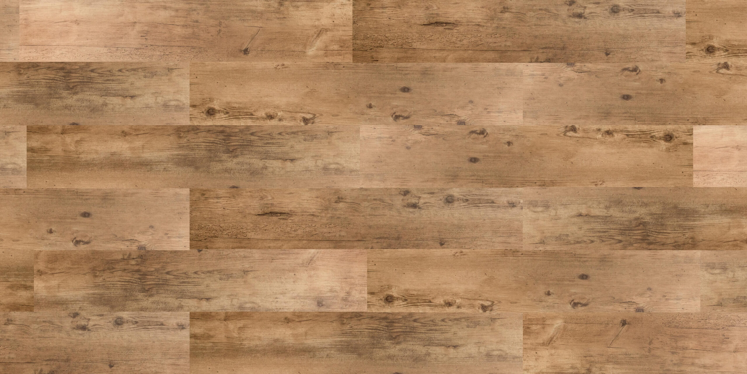Réguas de Camel Aged Pine instaladas