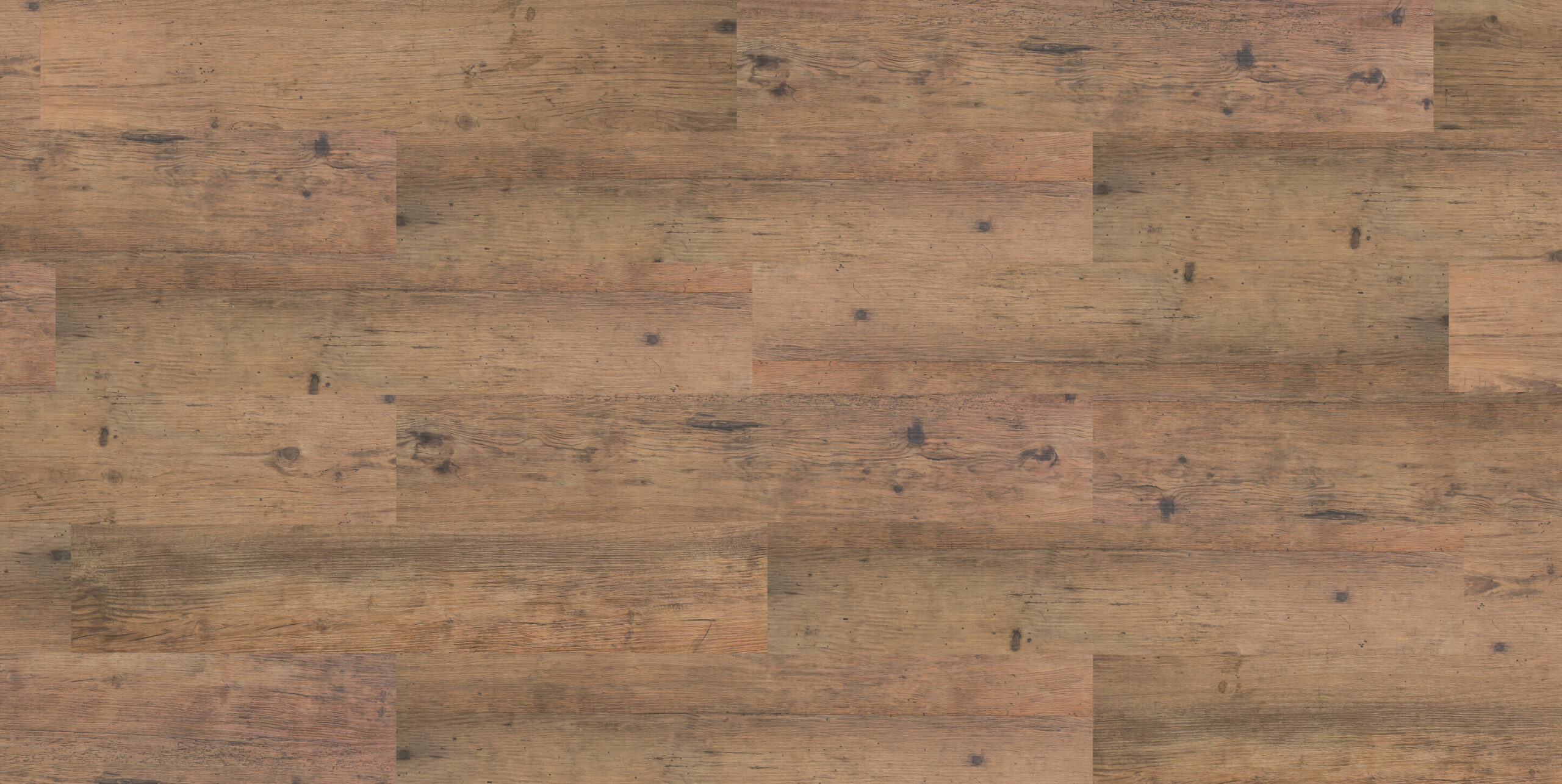 Réguas de Coconut Aged Pine instaladas